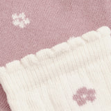 Minymo Ash Rose Strømper Med Lettuce Hem 2-Pakning