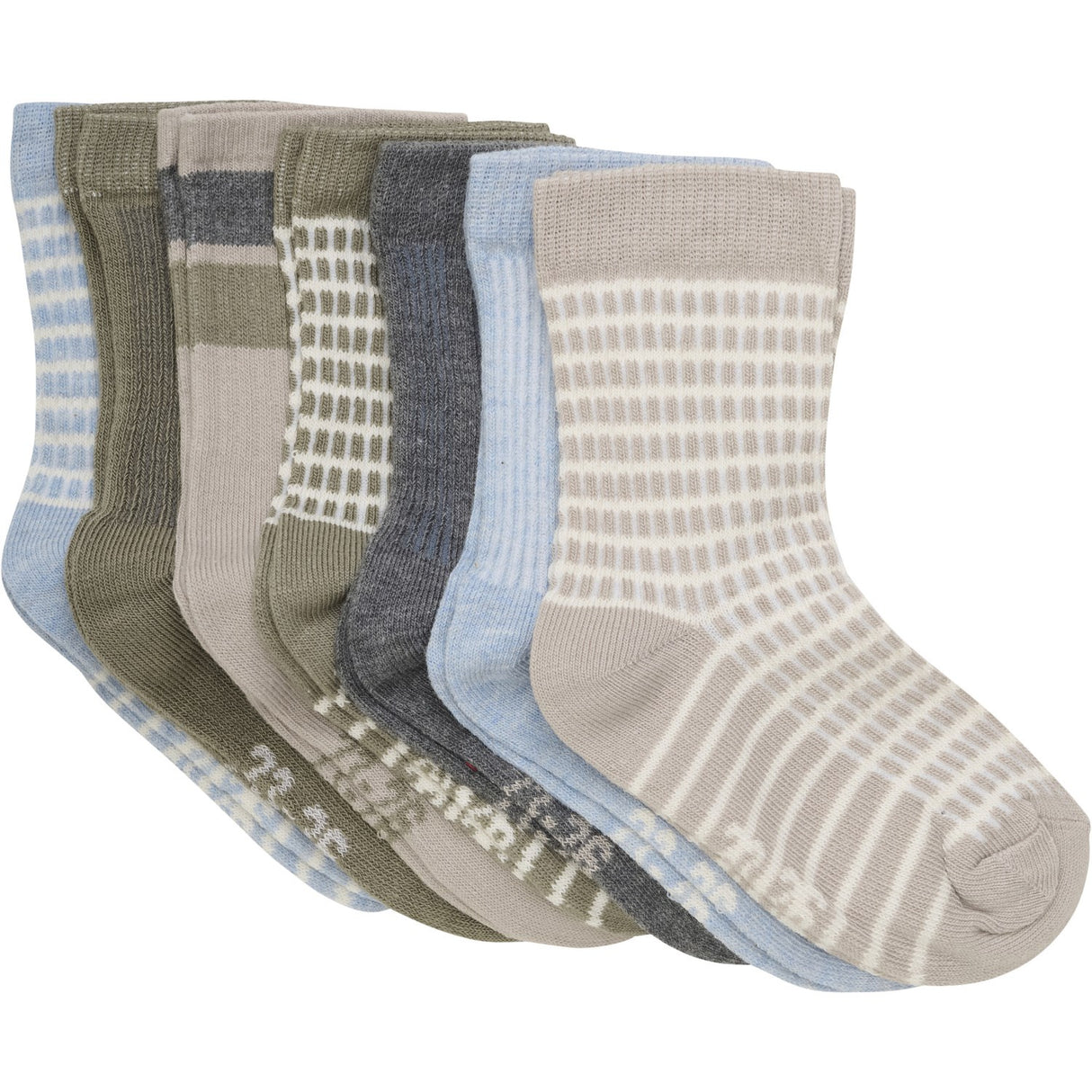 Minymo Winter Sky Strømper Med Pattern 7-Pack