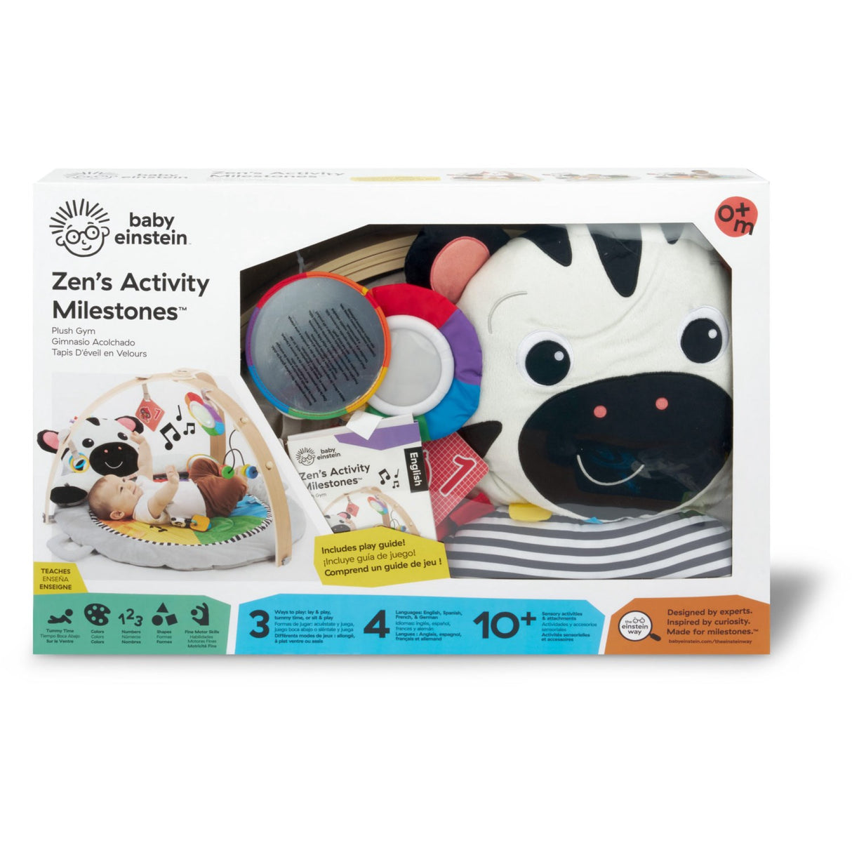 Baby Einstein Plush Gym Zen's Activity Milestones™