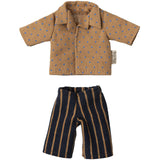 Maileg Skjorte Og Striped Pants, Dad Mouse