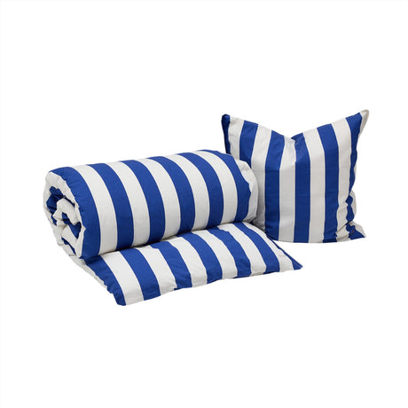 OYOY Optic Blue Shima Sengetøy