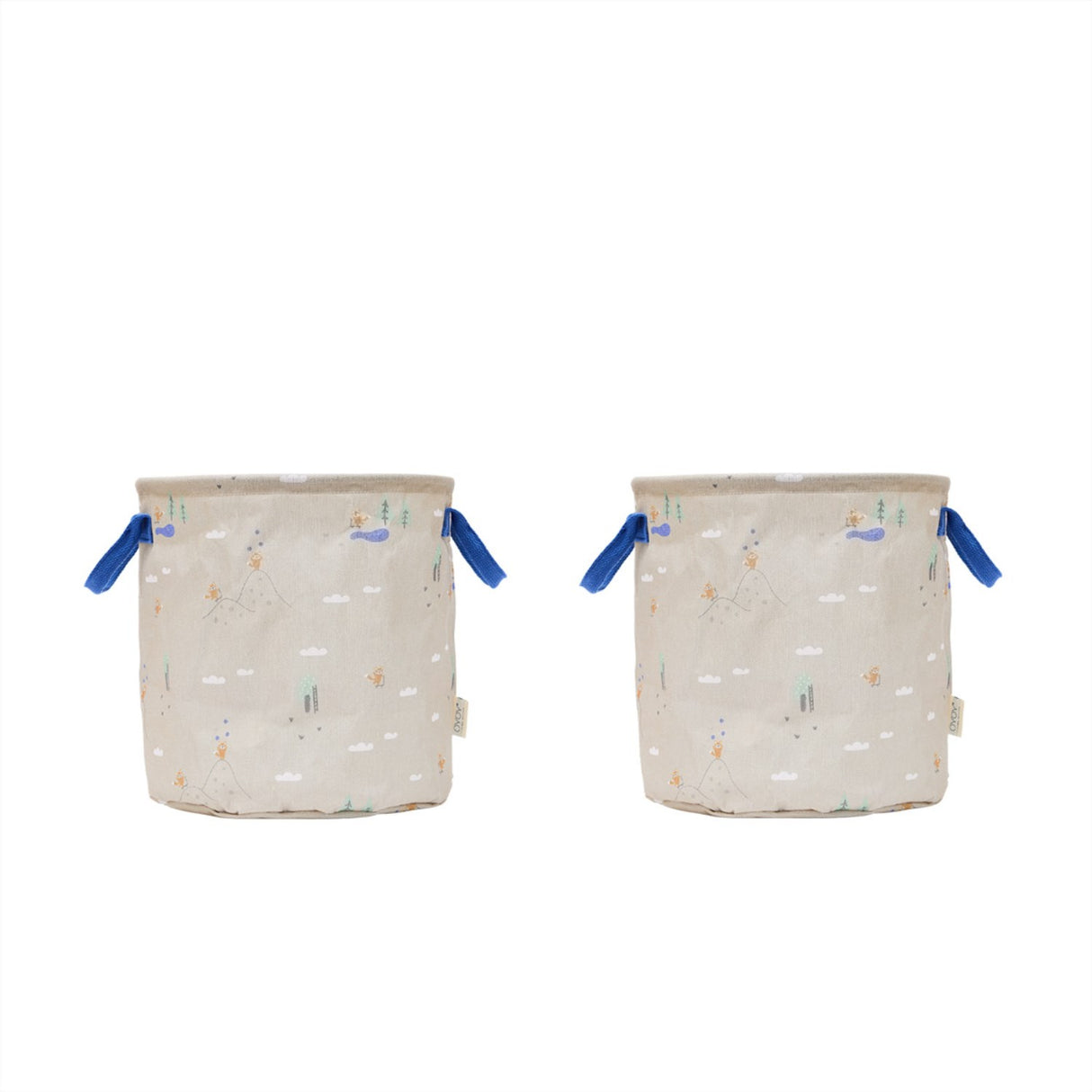 OYOY Foxy Oppbevaring Kurv Medium 2-Pakning