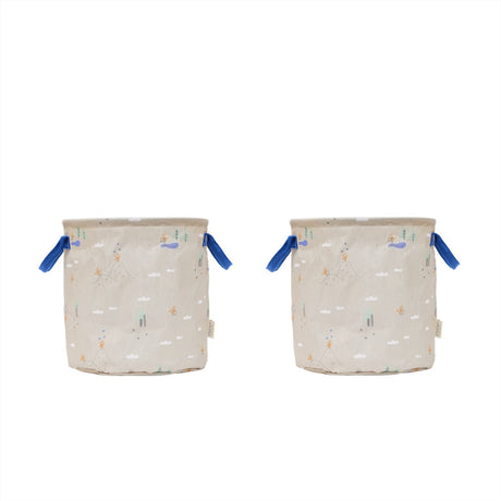 OYOY Foxy Oppbevaring Kurv Medium 2-Pakning