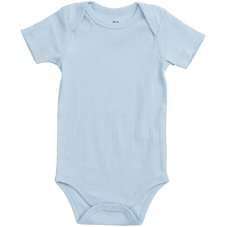 COPENHAGEN COLORS Lt. Blue Rib Jersey Kort Sleeve Body