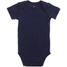COPENHAGEN COLORS Navy Rib Jersey Kort Sleeve Body