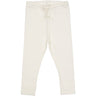 COPENHAGEN COLORS Cream Rib Jersey Leggings W. String
