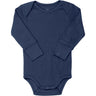 COPENHAGEN COLORS Navy Rib Jersey Long Sleeve Body