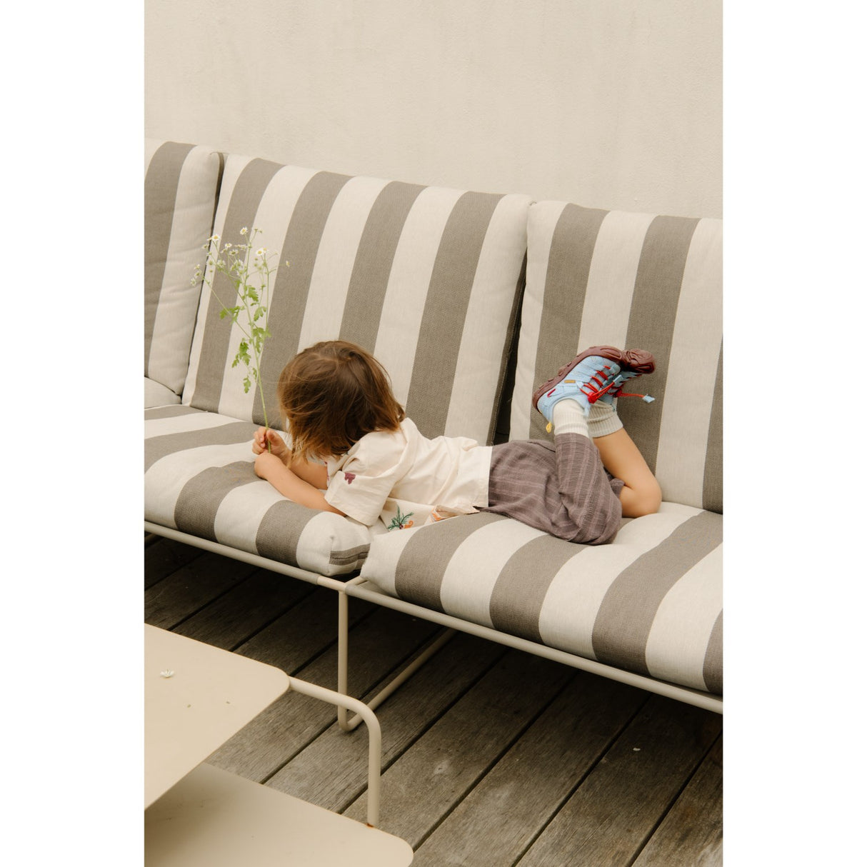 Bisgaard Sky Blue Trine Kjær X Robin Lace Sko