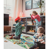 Rebel Roads Dino World Teppe - 95 X 133 Cm