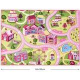 Rebel Roads Fairground Life Teppe - 95 X 133 Cm