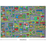 Rebel Roads City Life Teppe - 140 X 200 Cm