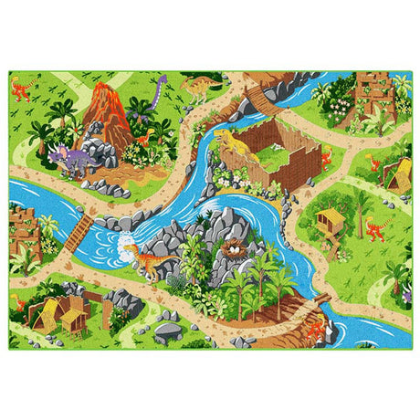 Rebel Roads Dino World Teppe - 95 X 133 Cm