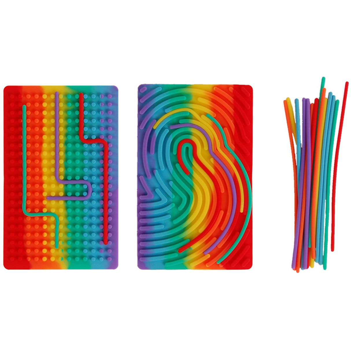 Trend Toys Fingerprint Maze Rectangle 2 Asst