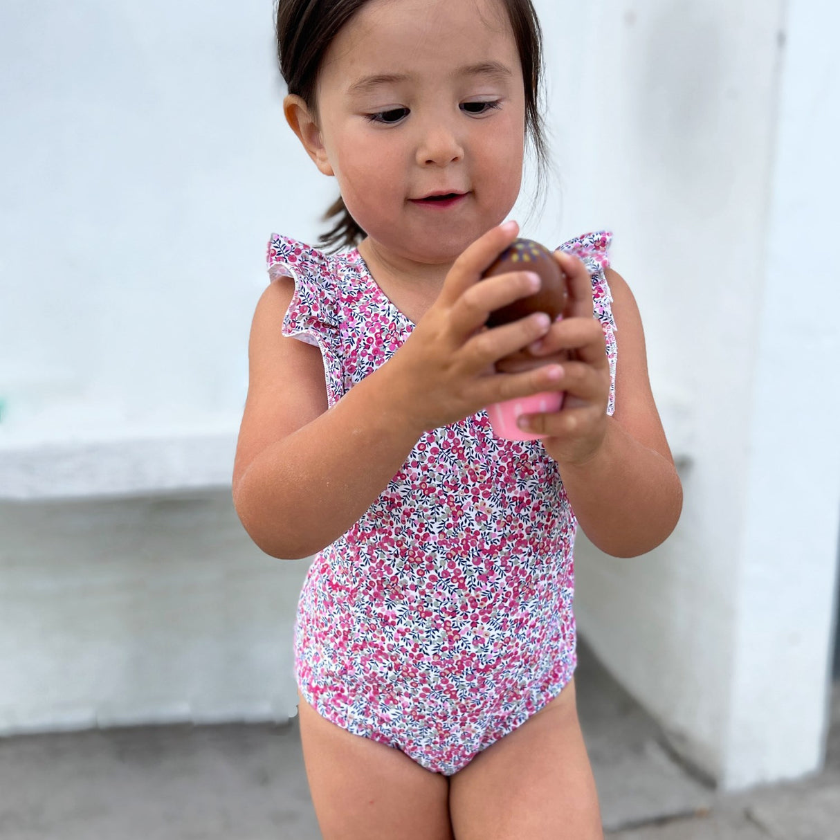 Petit Crabe Wiltshire Bud Badedrakt - Laget med Liberty© Stoff