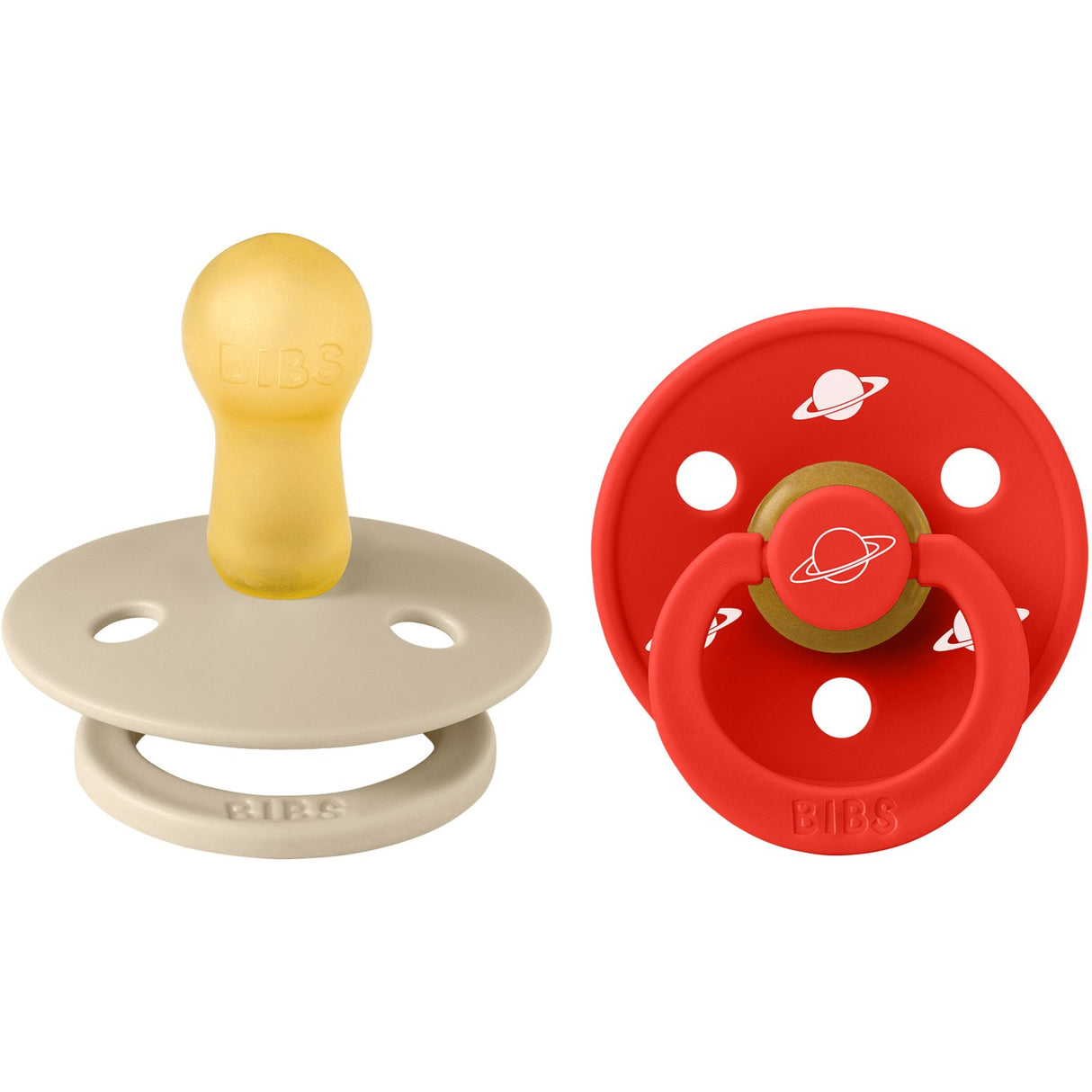 Bibs X Planet Nusa Vanilla Mix Smokk Colour Latex 2-Pakning Size 2