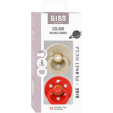 Bibs X Planet Nusa Vanilla Mix Smokk Colour Latex 2-Pakning Size 2