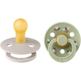 Bibs Mushroom Mix Smokk Studio Colour Bumblebee Latex 2-Pakning