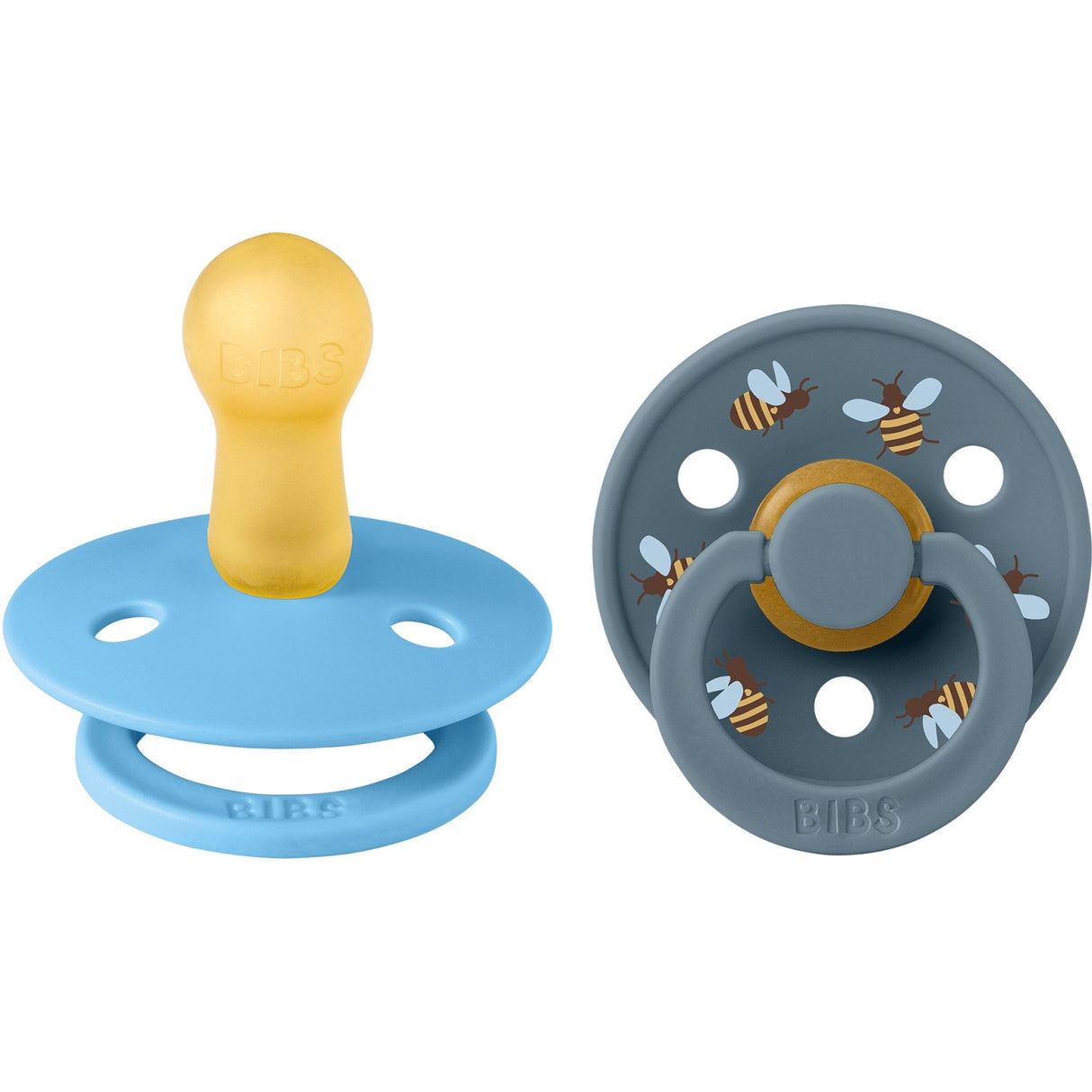 Bibs Breeze Mix Smokk Studio Colour Bumblebee Latex 2-Pakning