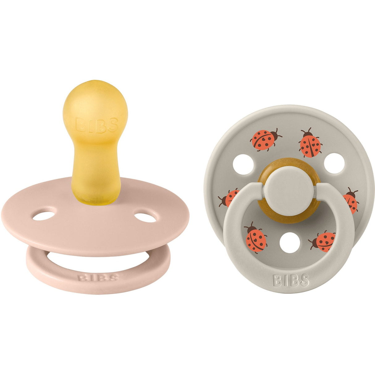 Bibs Blush Mix Smokk Studio Colour Ladybug Latex 2-Pakning