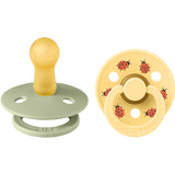 Bibs Sage Mix Smokk Studio Colour Ladybug Latex 2-Pakning