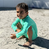 Petit Crabe Parrot Combi Sunsuit