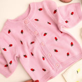 Name It Light Lilac Detrille Strikk Cardigan