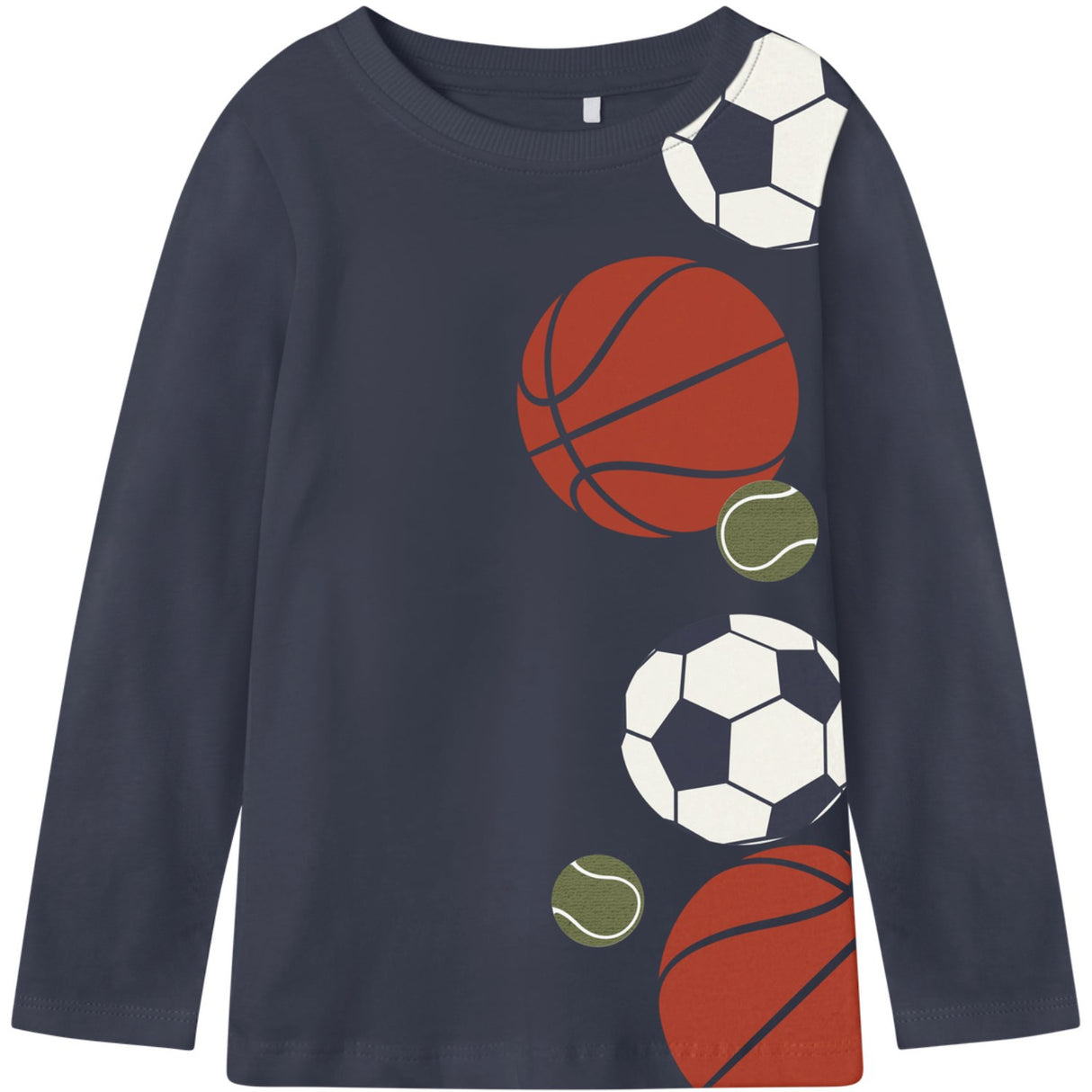 Name It Mood Indigo Nmmkingston Ls Nreg Topp Pb