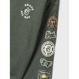 Name It Laurel Wreath Nmmolaf Ls Nreg Swe Bru Pb