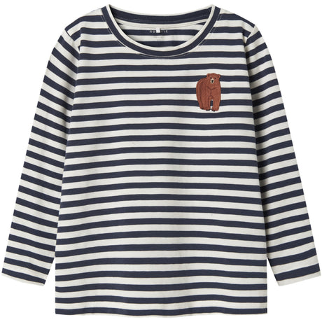 Name It Mood Indigo Nmmnitu 2P Ls Topp Pb