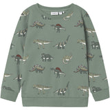 Name It Green Bay Nmmnenean Ls Swe Bru Pb Sett