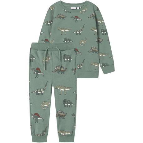 Name It Green Bay Nmmnenean Ls Swe Bru Pb Sett