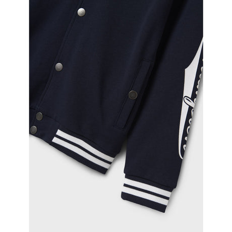 Name It Navy Blazer Nkmkiel Ls Nreg Sweat Card Unb
