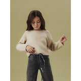 Name It Doeskin Nkfrikine Ls Kort Strikk Pullover P