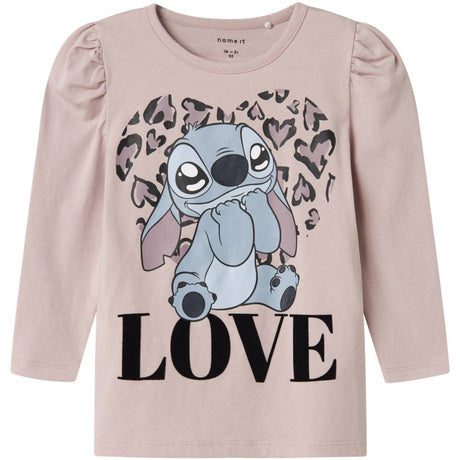 Name It Burnished Lilac Nmfjamin Stitch Ls Topp Box Noos Wdi