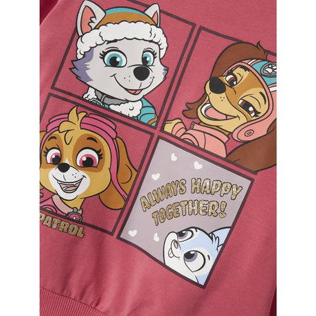 Name It Rapture Rose Nmfjose Paw Sweat Unb Cplg