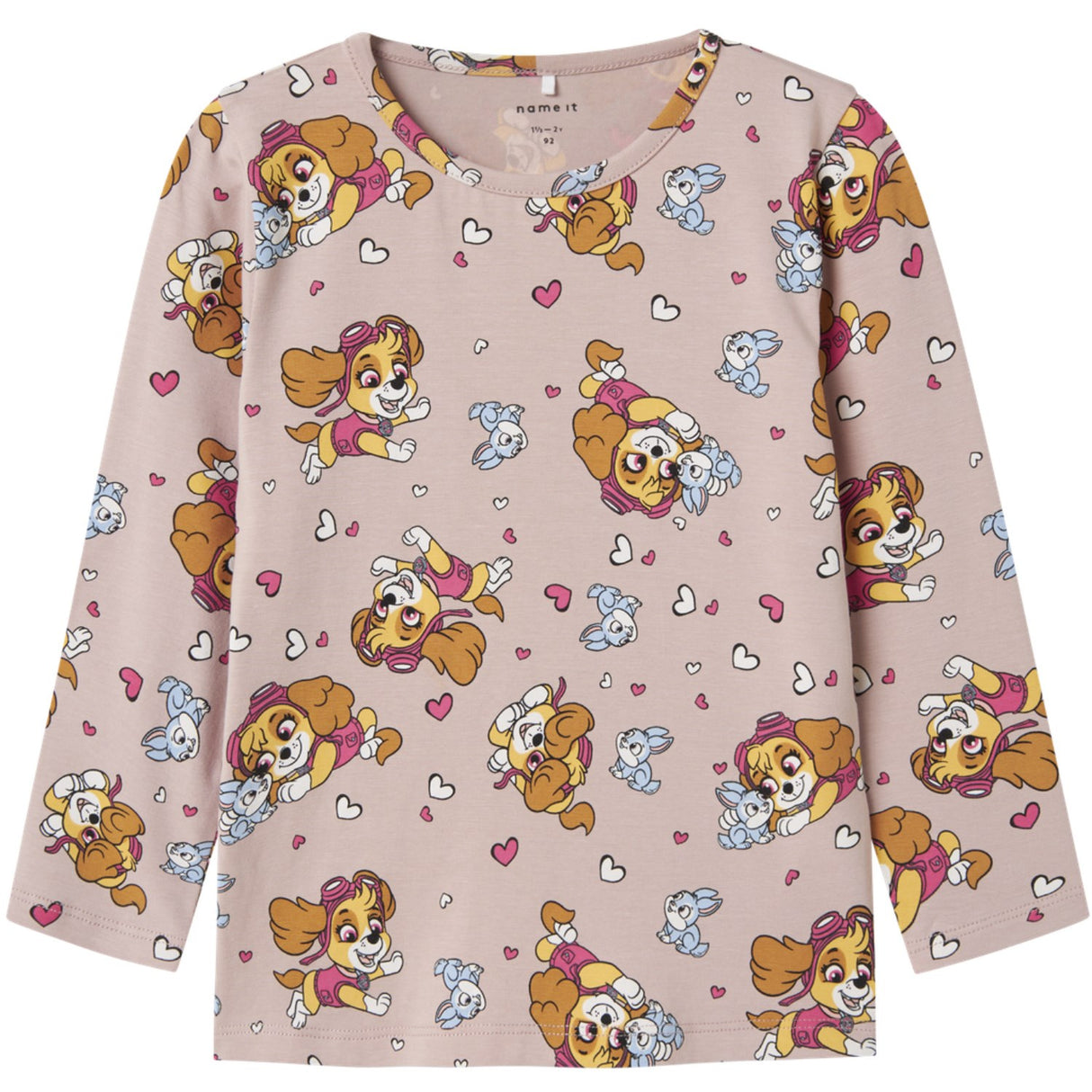 Name It Burnished Lilac Nmfjiddi Paw Ls Topp Cplg