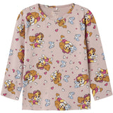 Name It Burnished Lilac Nmfjiddi Paw Ls Topp Cplg