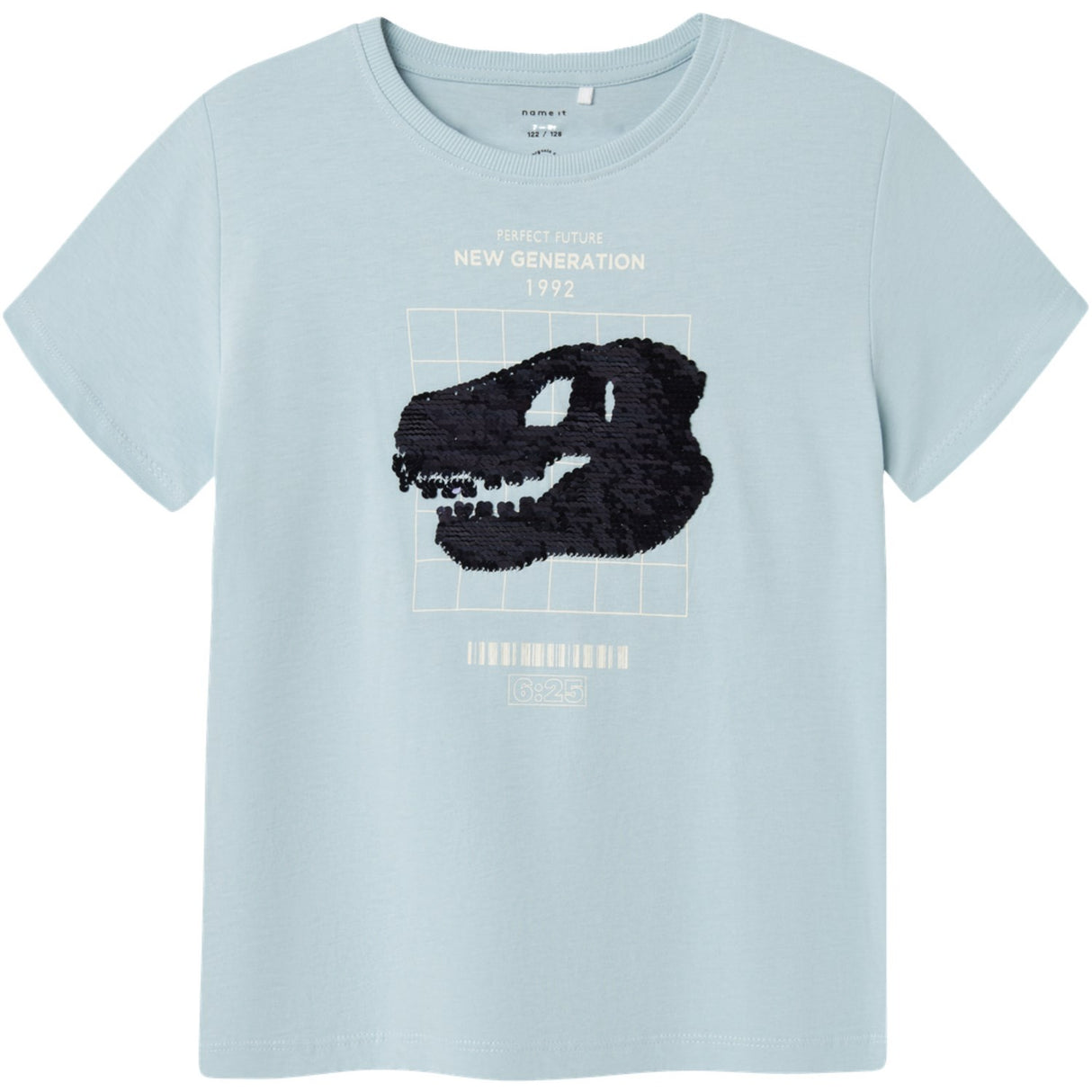 Name It Sterling Blue Nkmkurth Ss Topp Pb