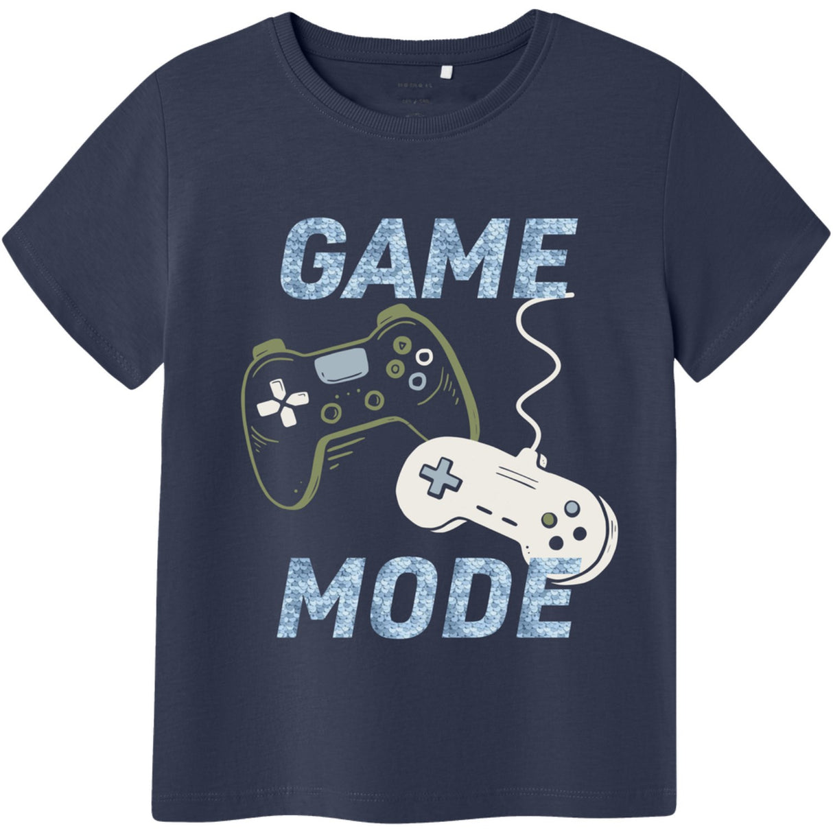 Name It Mood Indigo Nkmkurth Ss Topp Pb