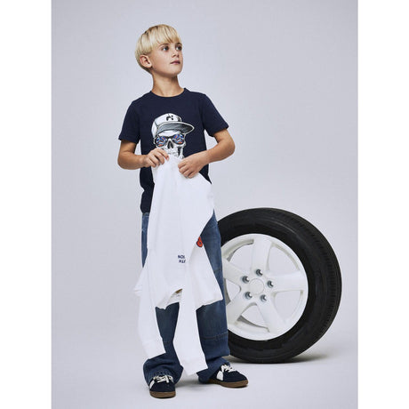 Name It Navy Blazer Nkmlorne Ss Topp