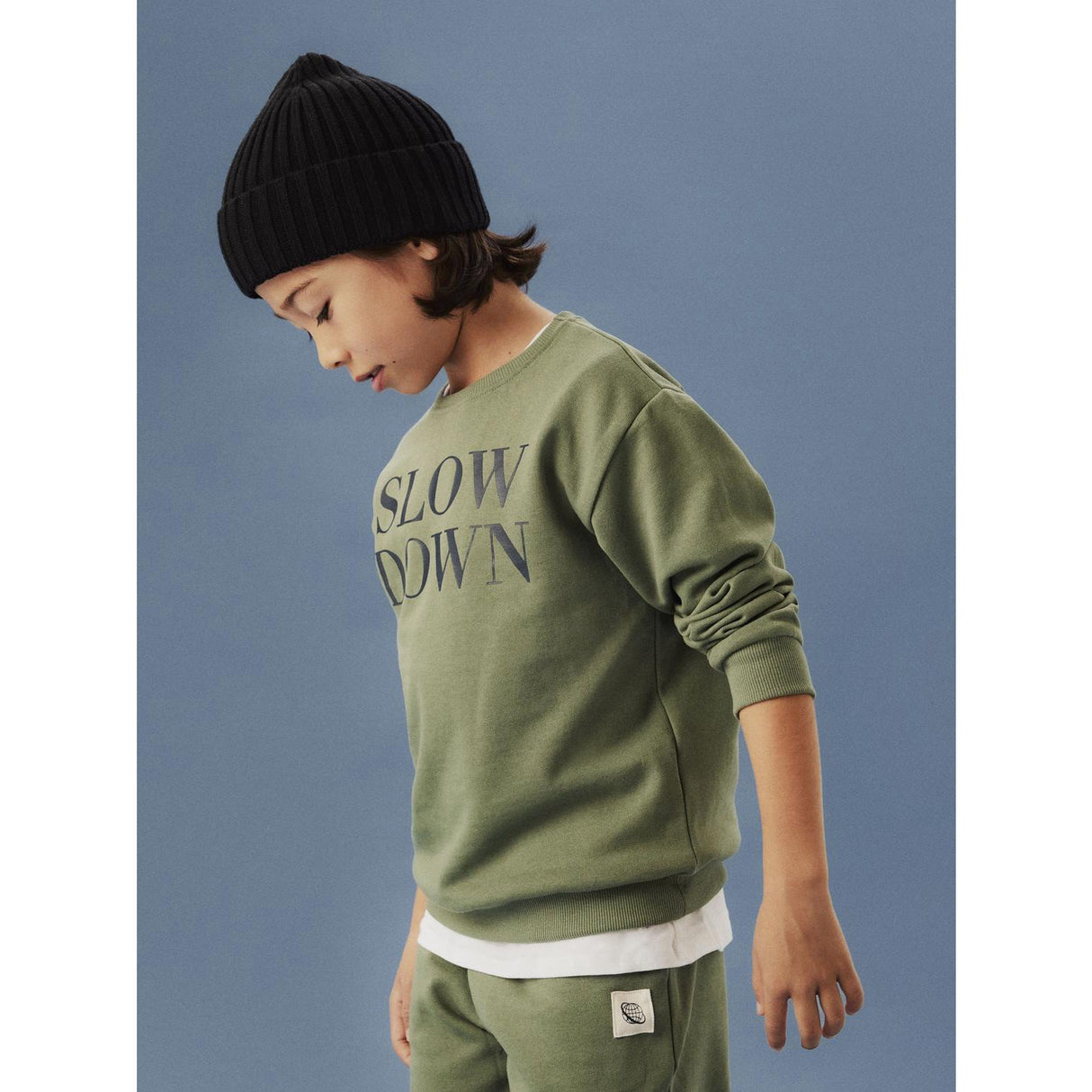 Name It Laurel Wreath Nkmnello Ls Nreg Swe Bru Pb