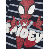 Name It Navy Blazer Dusty Blue Nmmjosue Spider Nreg Ss Topp Mar