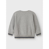 Name It Grey Melange Nmmjaki Hotwheels Nreg Sweat Unb Sky