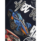 Name It Navy Blazer Nmmjarl Hotwheels Nreg Ls Topp Box Sky