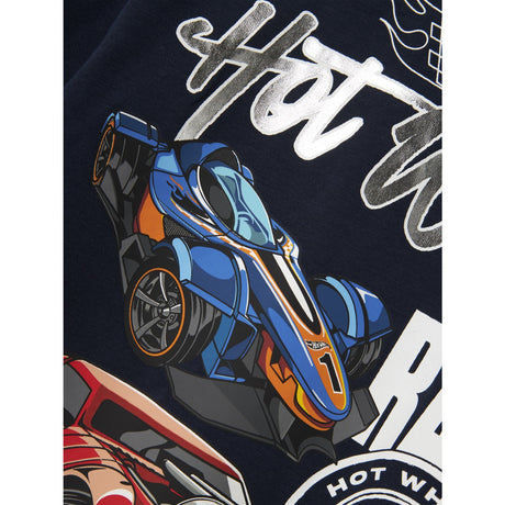 Name It Navy Blazer Nmmjarl Hotwheels Nreg Ls Topp Box Sky