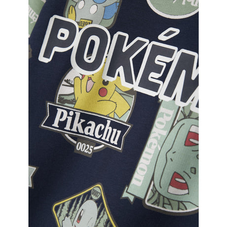 Name It Navy Blazer Nmmjazy Pokemon Nreg Sweat Unb Sky
