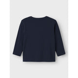 Name It Navy Blazer Nmmjoll Paw Nreg Ls Topp Noos Cplg