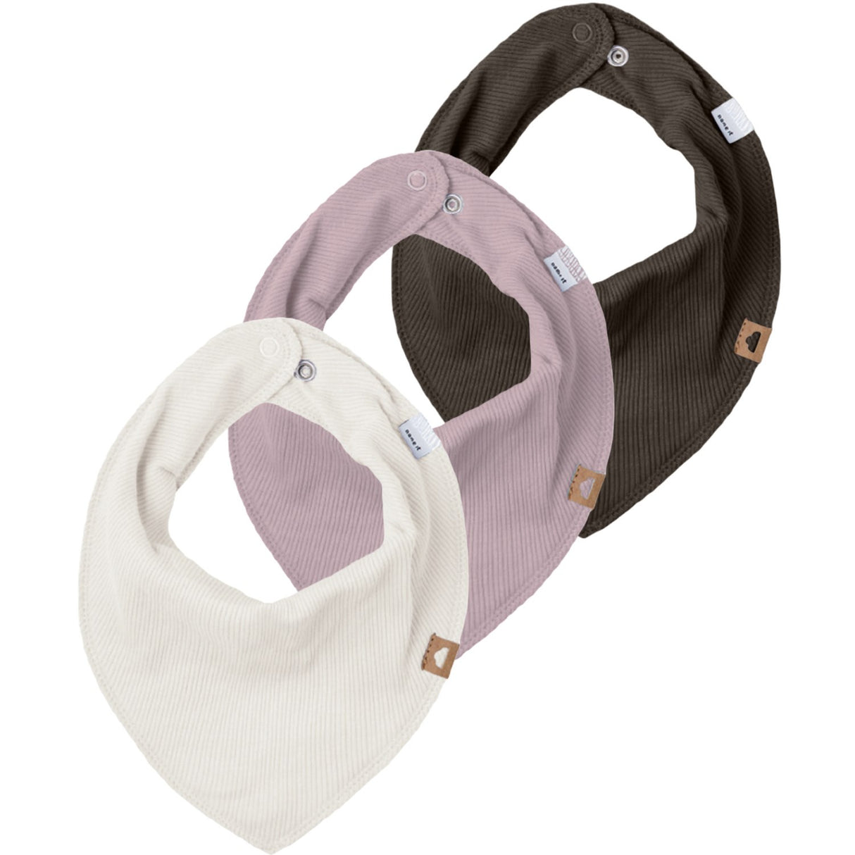 Name It Cloud Dancer Nbfyvettekoy 3P Skjerf Smekke Rib