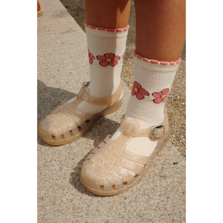 Konges Sløjd Rose Mix 2 Pack Rose Strømper