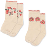 Konges Sløjd Rose Mix 2 Pack Rose Strømper